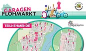 Karte Garagenflohmarkt