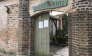 Eingang Galerie Kietz, Foto: Anet Hoppe, Lizenz: tmu GmbH