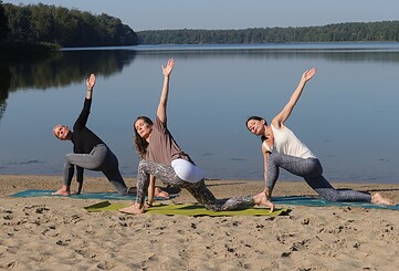 Guten Morgen-Yoga am Wolletzsee