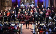 Weihnachtskonzert 2024, Foto: Detlev Scheerbarth, Lizenz: Chorlektiv Potsdam