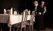 Iduna Hegen, Justus Carriere, Foto: Ewe Rafeldt, Lizenz: Theater Poetenpack