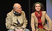 Willi Händler und Gislén Engelmann, Foto: Andreas Hueck, Lizenz: Theater Poetenpack