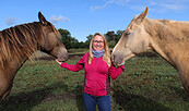 Franziska Rosié_Pferde, Foto: E. M. Weyer, Lizenz: Tourismusverein Angermünde e.V.