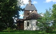 Evangelische Dorfkirche Wandlitz, Foto: Sieglinde Thürling, Lizenz: Tourismusverein Naturpark Barnim e. V.