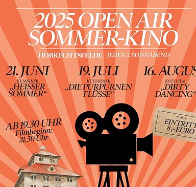 Open Air Sommerkino Hobrechtsfelde 2025