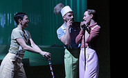 Szene aus WOYZECK, Foto: Bernd Schönberger, Lizenz: Brandenburgische Kulturstiftung Cottbus-Frankfurt (Oder)