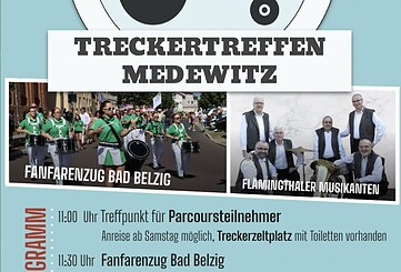 Treckertreffen und Treckerparty in Medewitz
