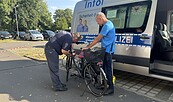 Fahrradcodierung, Foto: Lea Bellstedt, Lizenz: Landkreis Oberhavel