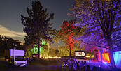 Freiluftkino im Schlosspark, Foto: DKB Stiftung, Lizenz: DKB Stiftung