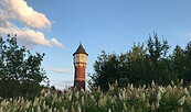 Zehdenicker Wasserturm, Foto: Elisabeth Kluge, Lizenz: Tourist-Information Zehdenick