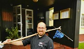 Unser Küchenchef für Sie: Tobias Francz, Foto: Gisela Francz-Griese, Lizenz: Jagdhotel am Strehlesee GmbH