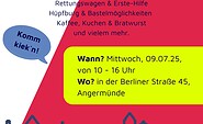 Tag der offenen Tür Dienststelle Angermünde, Foto: Nicole Wenzel, Lizenz: Johanniter-Unfall-Hilfe e.V.