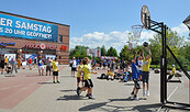 Streetball, Foto: BG 94 Schwedt, Lizenz: BG 94 Schwedt
