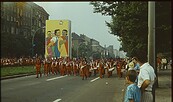 Parade bei den X. Weltfestspielen in Ostberlin, Foto: Museum Utopie und Alltag, Arnim Herrmann