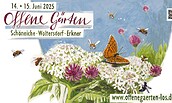 Plakat , Foto: IG Offene Gärten