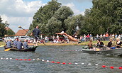 Fischerstechen, Foto: Peitzer Fischerfestverein e.V., Lizenz: Peitzer Fischerfestverein e.V.
