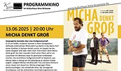 Plakat Micha denkt groß, Foto: KuKi Brüssow, Lizenz: KuKi Brüssow