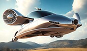 Fliegendes Auto der Zukunft, Foto: Pixabay, Lizenz: Pixabay