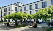 Kurpark Kolonnaden, Foto: Tourismusverein Scharmützelsee, Lizenz: Tourismusverein Scharmützelsee