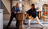 Die Kirche im Dorf, Foto: Theater am Rand, Lizenz: Theater am Rand