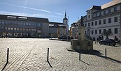 Blick in die Kirchstraße, Foto: Gregor Kockert, Lizenz: Tourismusverband Lausitzer Seenland e.V.