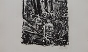 Bernhard Heisig, Blatt 20 zu Ludwig Renns Roman "Krieg", 1979, Lithografie, Foto: BLMK, Lizenz: VG Bild-Kunst, Bonn 2025