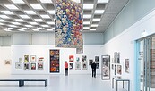 Ausstellungsansicht, Sendung aus dem Gegen-Raum, BLMK Cottbus, 2025, Foto: Bernd Schönberger, Lizenz: BLMK