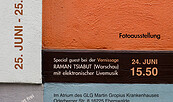 Plakat, Foto: Alex Kusnetz