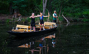 Bogenkahn-im Wasserpark , Foto: Albrecht, Lizenz: Studio Spreewald-Spreewaldinsider