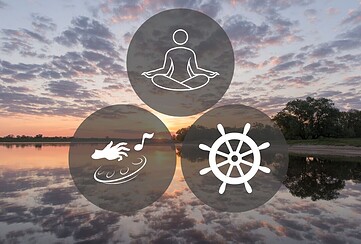 Yoga mit Klangreise - Yoga und Handpan auf dem Solarboot Smüster Elw