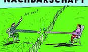 Nachbarschaft im Oderbruch, Foto: Grafik Johanna Benz, Lizenz: Oderbruchmuseum