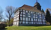 Fachwerkkirche Steinsdorf, Foto: Besucherinformation Amt Neuzelle, Lizenz: Besucherinformation Amt Neuzelle