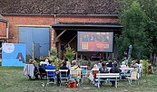 Hof im ARTrium Schönhagen, Foto: Inka Thunecke, Lizenz: Phronesis Diskurswerkstatt gGmbH