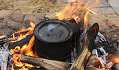 Leinen verkoken, Foto: Kristine Messenbrink, Lizenz: Kristine Messenbrink