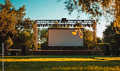 Sommerkino, Foto: kino_leinwand_adobe_stock_1513606909, Lizenz: Adobe