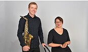 Saxophon Orgel Duo, Foto: Anastasia Suvorov, Lizenz: Anastasia Suvorov