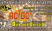 Offizieller Flyer, Rocknacht 2025, Foto: Thrym1978, Lizenz: Thrym1978