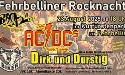 Fehrbelliner Rocknacht 2025 – Livebands, laute Gitarren & pure Energie!