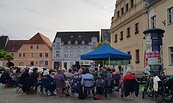 Marktplatzsommer, Foto: Birgit Würdemann, Lizenz: Birgit Würdemann