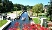 Schleuse , Foto: Tourismusverein Scharmützelsee, Lizenz: Tourismusverein Scharmützelsee