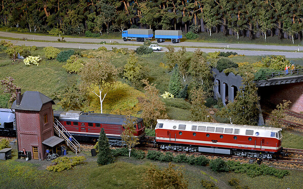 Lausitz Modelbau, Foto: Lausitz Modeleisenbahnverein e.V., Lizenz: Lausitz Modeleisenbahnverein e.V.