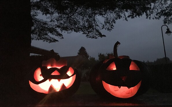 Halloweenkürbisgesichter, Foto: Doreen Bahlke