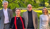 v.l.n.re: Gösta Funck, Doerthe Maria Sandmann, Alexander Koderisch, Katharina Glös, Foto: Künstler/privat, Lizenz: Kulturfeste Brandenburg