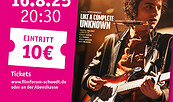 Plakat - Open-Air-Kino Like A Complete Unknown, Foto: FilmforUM Schwedt