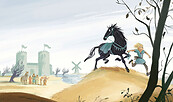 Siegfried der Drachentöter, Foto: Illustration: Lena Winkel, Lizenz: Kindermann Verlag 2023