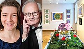 Christina Pößel & Rolf Schinzel, Ausstellung "Christina Grätz. Poesie der Natur", Foto: Wendisches Museum, Lizenz: Wendisches Museum