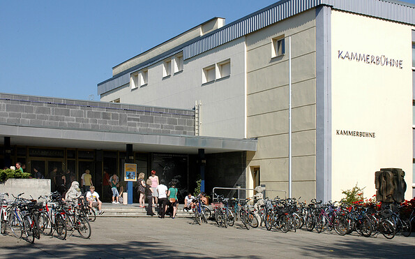 Die Kammerbühne in der Wernerstraße, Foto: Marlies Kross, Lizenz: Brandenburgische Kulturstiftung Cottbus-Frankfurt (Oder)