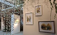 Aquarelle von Anja Roscher, Foto: Diana Priel