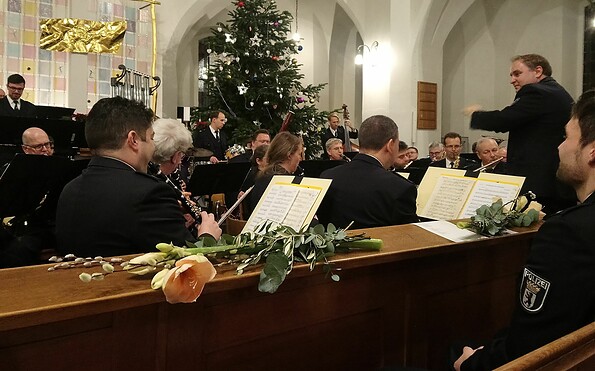 Landespolizeiorchester, Foto: Astrid Neumeister