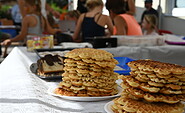 Waffeln Bibliotheksfest, Foto: Haberland, Lizenz: Haberland